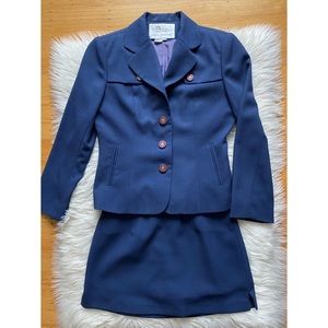 Y2K blazer and mini skort set